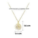 Collar Girasol Giratorio - Regalo Perfecto para Mamá 🌻